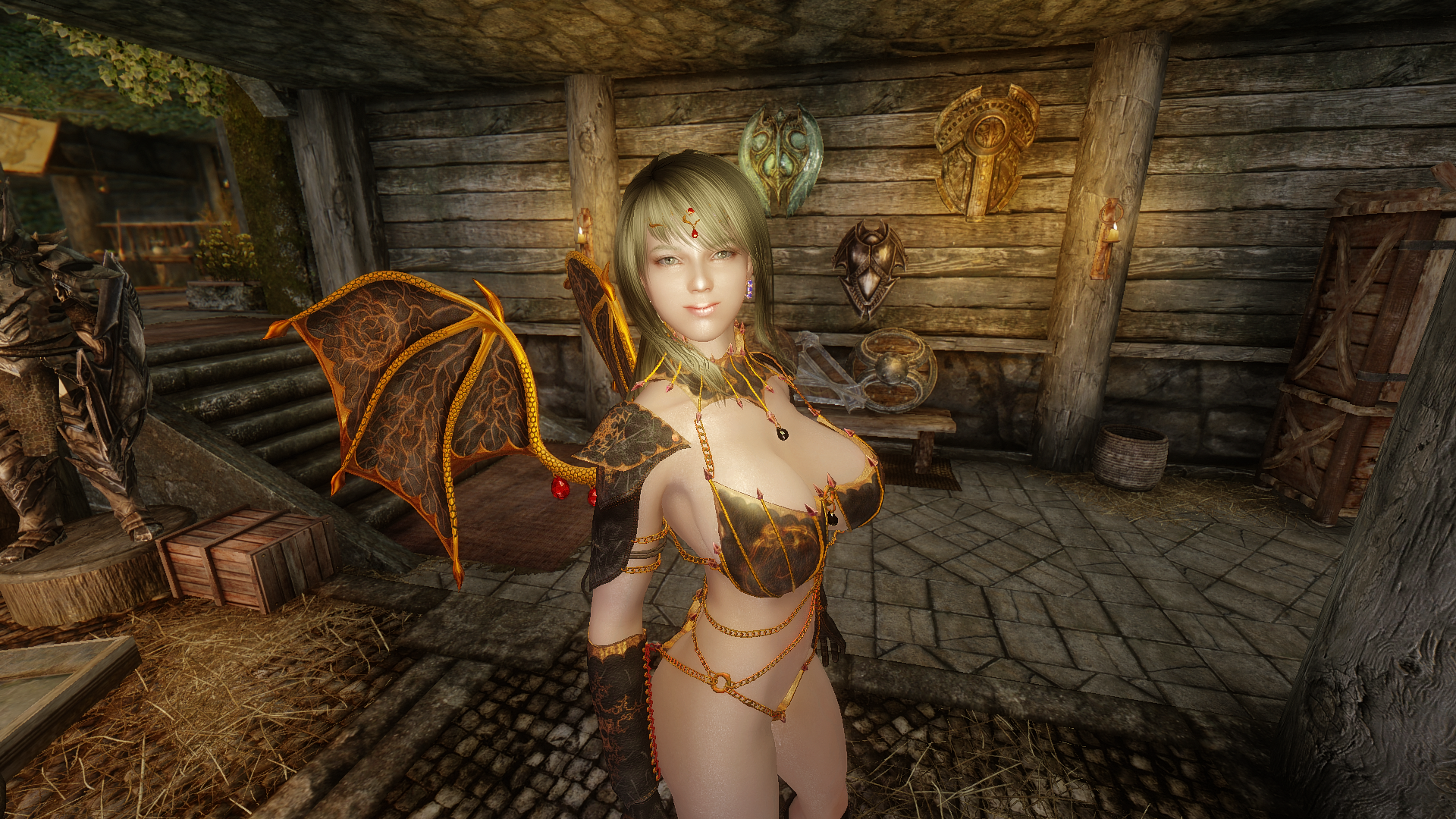 軽装 エロい装備いっぱい Skyrim Mod 何処へ往くのか 赴くままに